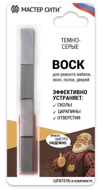 Набор мягких восков 4 цвета Добрый реставратор 13 видов